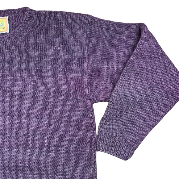 Smith & Hawkins Natural Dyes Handknits and Handspun in Oaxaca Wool Pullover SZ M - Picture 5 of 10